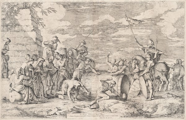 The Death of Atilius Regulus, c. 1662. Creator: Salvator Rosa.