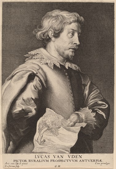 Lucas van Uden, probably 1626/1641. Creator: Lucas Vorsterman.