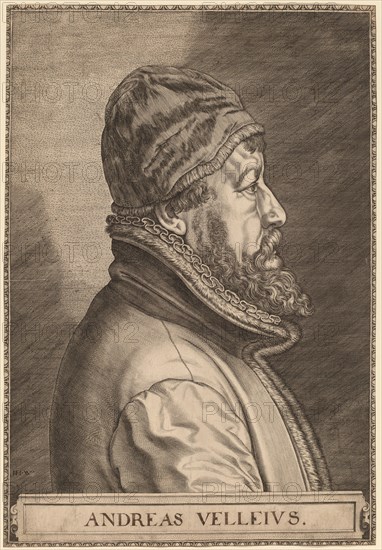 Andreas Velleius (Anders Sorensen Vedel). Creator: Jan Wierix.