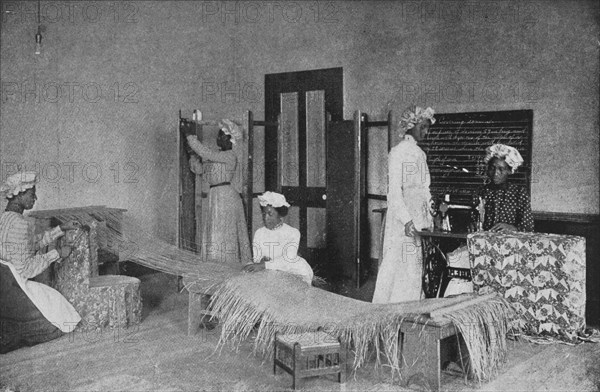 Home-made furniture, 1904. Creator: Frances Benjamin Johnston.