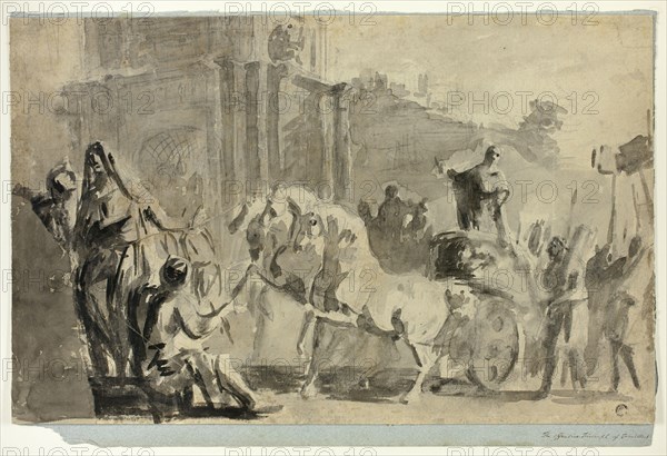 The Offensive Triumph of Camillus, n.d. Creator: Sawrey Gilpin.