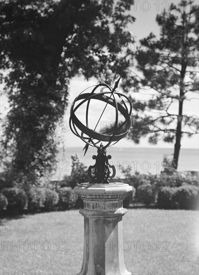 Edge, Charles N., garden, 1933 June 18. Creator: Arnold Genthe.