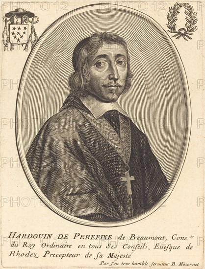 Hardouin de Beaumont de Perefixe. Creator: Balthasar Moncornet.