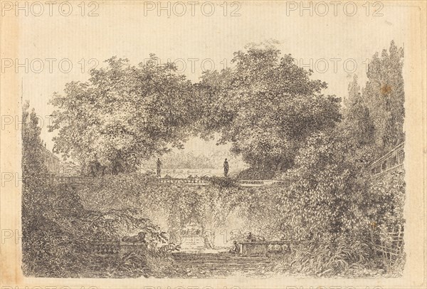 Le Petit Parc, 1763/65. Creator: Jean Claude Richard Saint-Non.