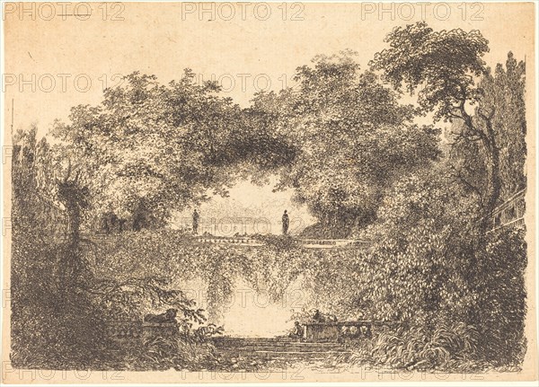 Le Petit Parc, 1763/65. Creator: Jean Claude Richard Saint-Non.