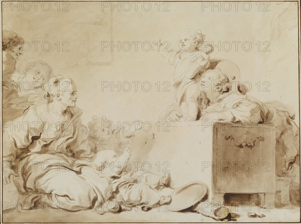 The Little Preacher, late 1770s. Creator: Jean-Honore Fragonard.