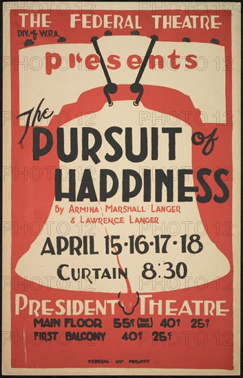 The Pursuit of Happiness, Des Moines, IA, 1937. Creator: Unknown.