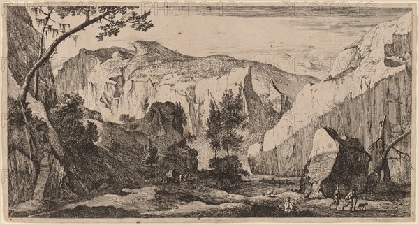 Rocky Landscape: pl.2. Creators: Roelant Roghman, Melchior Küsel.