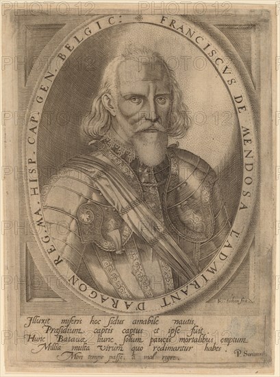 Franciscus de Mendoza, published 1626. Creator: Karel van Sichem.