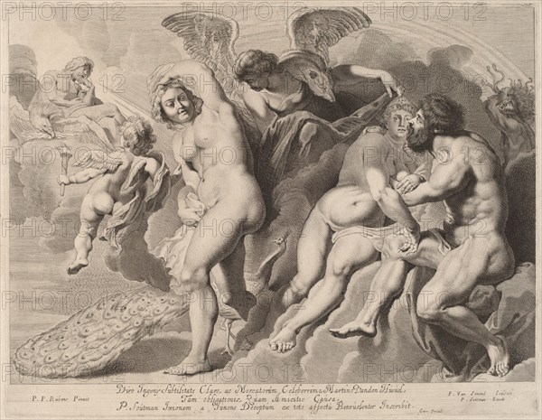 Ixion Deceived by Juno, 17th century. Creator: Pieter van Sompel.