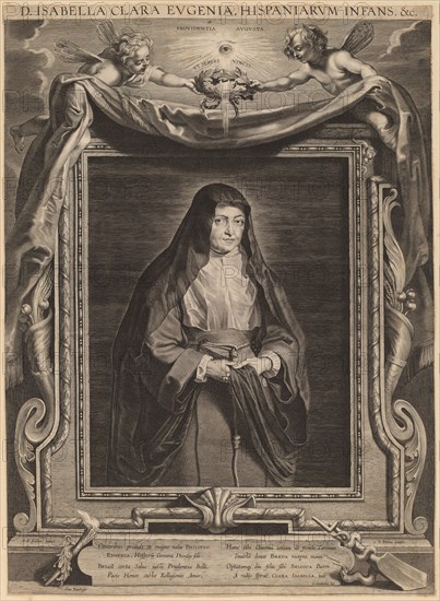 Isabella Clara Eugenia, Infanta of Spain. Creator: Paulus Pontius.