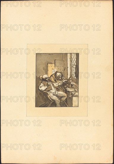 Village Surgeon, published 1780. Creator: Maria Catharina Prestel.