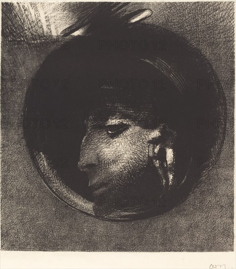 Cellule Auriculaire (Auricular Cell), 1894. Creator: Odilon Redon.