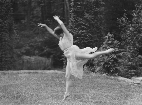 Elizabeth Duncan dancers and children, 1926 Creator: Arnold Genthe.