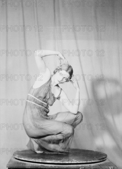 Elizabeth Duncan dancers and children, 1932 Creator: Arnold Genthe.