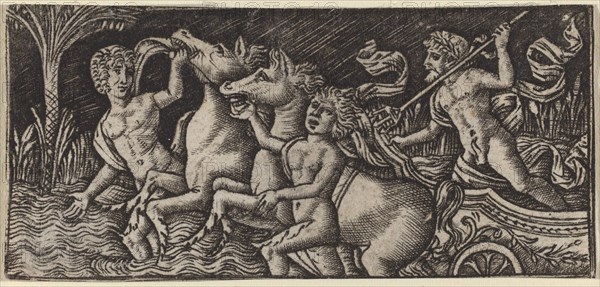 The Triumph of Neptune, c. 1490/1510. Creator: Peregrino da Cesena.