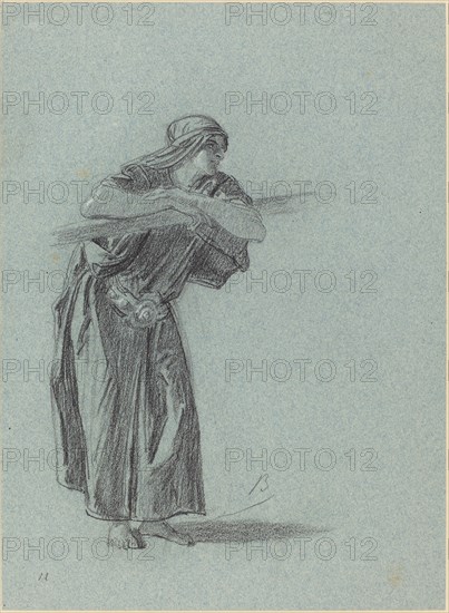 The Woman in the ?Song of Songs?, c. 1886. Creator: Alexandre Bida.