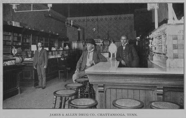 James & Allen Drug Co., Chattanooga, Tenn., 1902. Creator: Unknown.