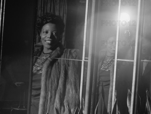 Portrait of Mary Lou Williams, 1938. Creator: William Paul Gottlieb.