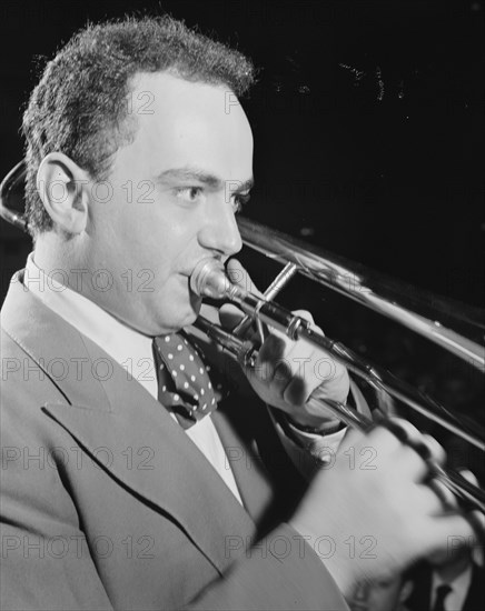 Stan Kenton Orchestra, 1947 or 1948. Creator: William Paul Gottlieb.