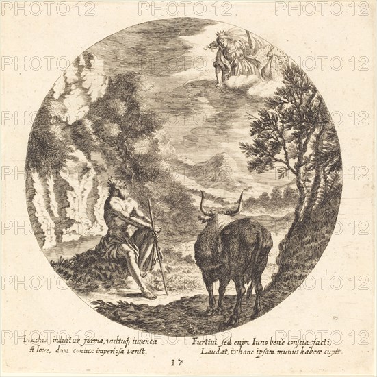 Jupiter Changing Io to a Cow, 1665. Creator: Georg Andreas Wolfgang.