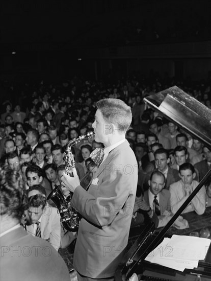 Portrait of Art Pepper, 1947 or 1948. Creator: William Paul Gottlieb.