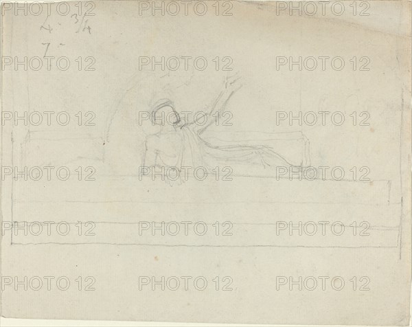 Two Greek Classical Figures, in or after 1797. Creator: John Flaxman.