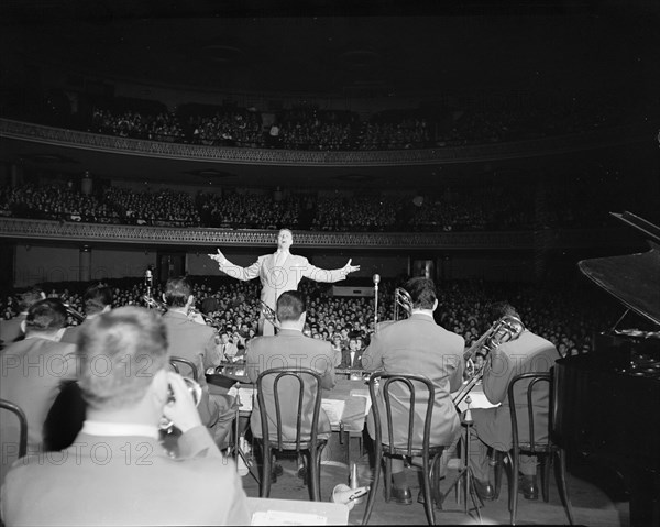 Portrait of Stan Kenton, 1947 or 1948. Creator: William Paul Gottlieb.