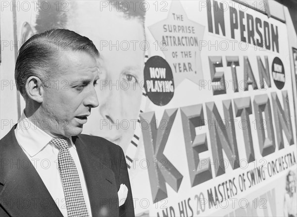 Portrait of Stan Kenton, 1947 or 1948. Creator: William Paul Gottlieb.