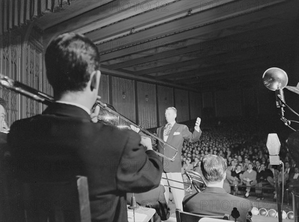 Portrait of Stan Kenton, 1947 or 1948. Creator: William Paul Gottlieb.