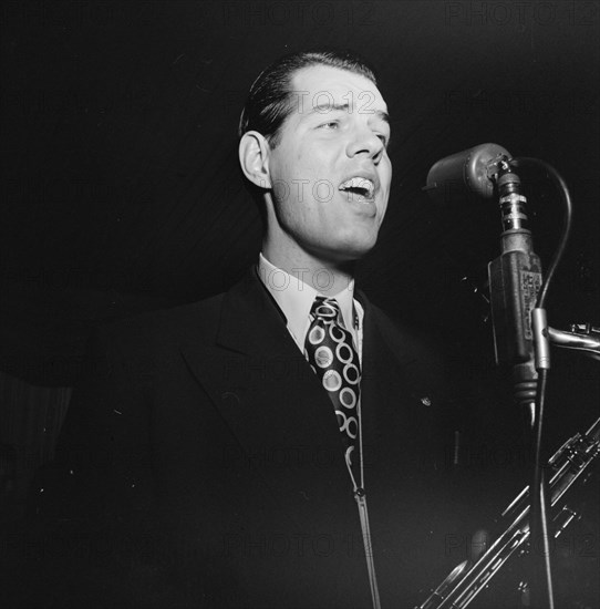 Portrait of Tex Beneke, ca. Jan. 1947. Creator: William Paul Gottlieb.