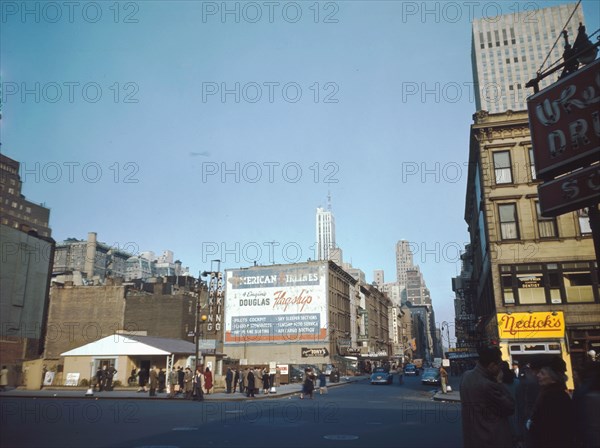 52nd Street, New York, N.Y., ca. 1948. Creator: William Paul Gottlieb.