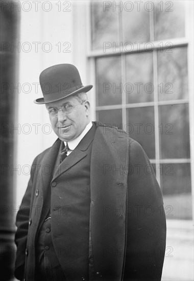 Lindley M. Garrison, Secretary of War, 1914. Creator: Harris & Ewing.