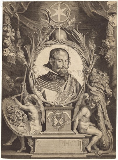 Gaspar de Gusman, Count of Olivares, c. 1626. Creator: Paulus Pontius.