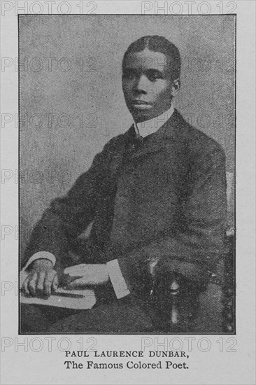 Paul Laurence Dunbar, the famous colored poet, 1902. Creator: Unknown.