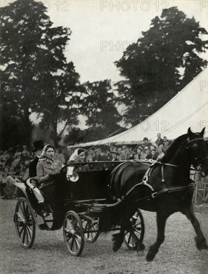 'Competing at Windsor Horse Show - May, 1945', 1947. Creator: Unknown.