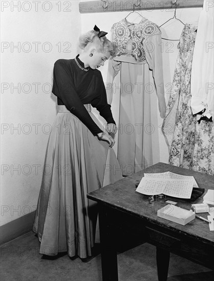 Portrait of June Christy, 1947 or 1948. Creator: William Paul Gottlieb.