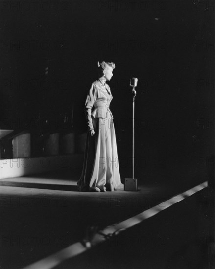 Portrait of June Christy, 1947 or 1948. Creator: William Paul Gottlieb.