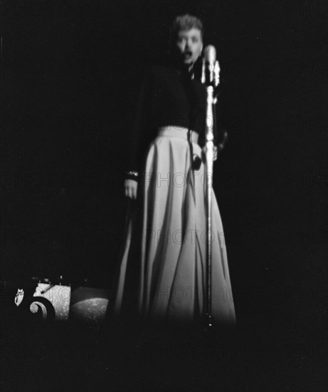 Portrait of June Christy, 1947 or 1948. Creator: William Paul Gottlieb.