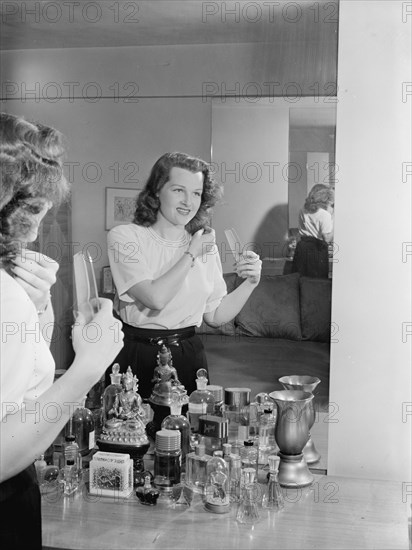 Portrait of Jo Stafford, ca. July 1946. Creator: William Paul Gottlieb.