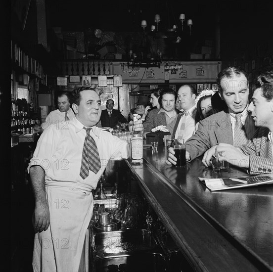 Charlie's Tavern, New York, N.Y., 1946. Creator: William Paul Gottlieb.