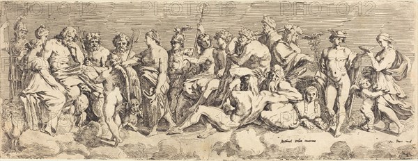 The Admission of Psyche to Olympia, c. 1635. Creator: François Perrier.
