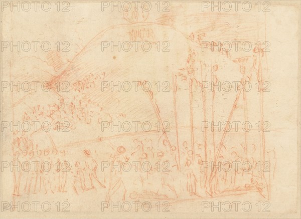 The Martyrdom of the Ten Thousand, c. 1514. Creator: Vittore Carpaccio.