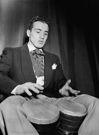 Portrait of Jack Costanzo, 1947 or 1948. Creator: William Paul Gottlieb.