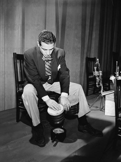 Portrait of Jack Costanzo, 1947 or 1948. Creator: William Paul Gottlieb.