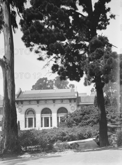 University of California at Berkeley views, 1927 Creator: Arnold Genthe.