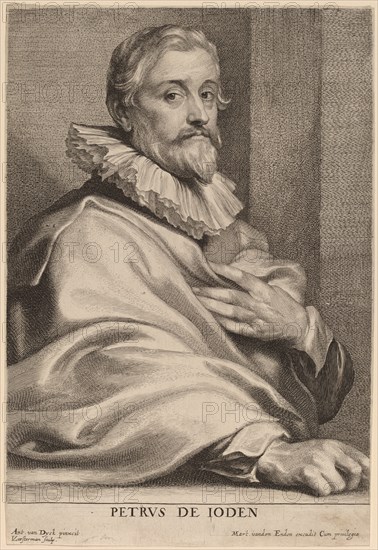 Pieter de Jode the Elder, probably 1626/1641. Creator: Lucas Vorsterman.