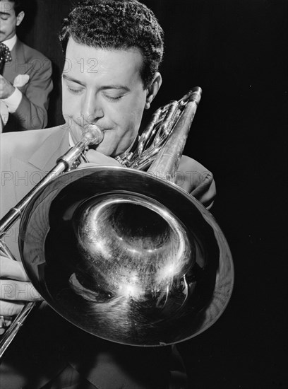 Portrait of Bart Varselona, 1947 or 1948. Creator: William Paul Gottlieb.