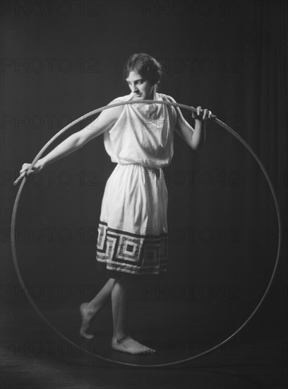 Barnard College group with Miss Larsen, ca. 1924. Creator: Arnold Genthe.