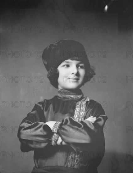 Brovish, Miss, portrait photograph, 1923 Feb. 10. Creator: Arnold Genthe.